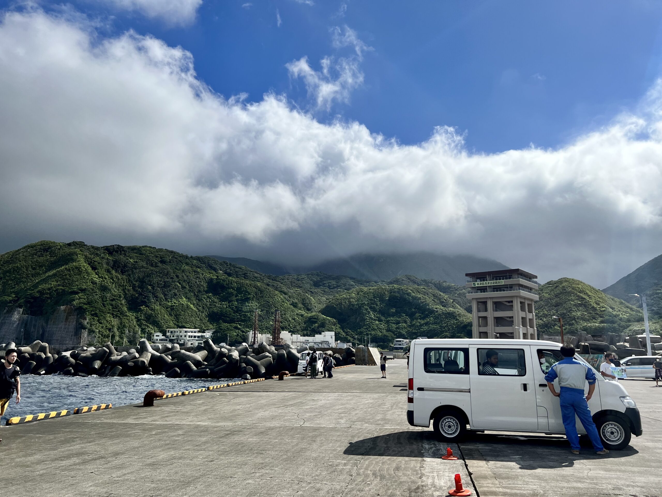 神津島 前浜港